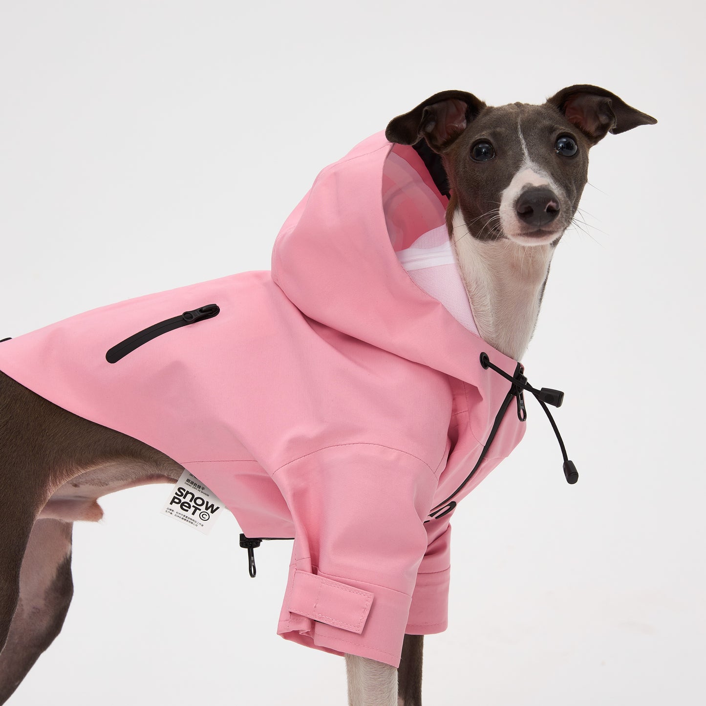 TPO Dog Short Soft Shell Rain Coat Jacket Waterproof