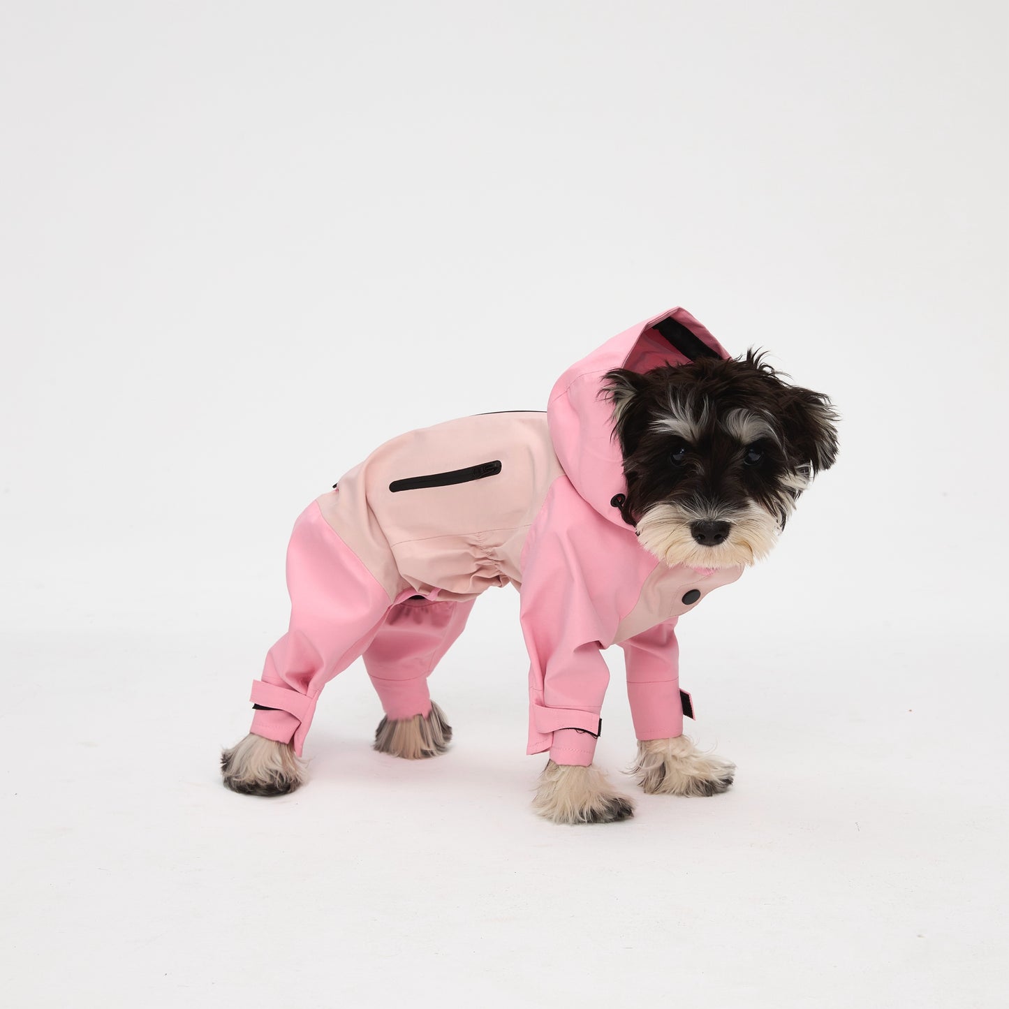 TPO Dog Long Soft Shell Rain Coat Jacket Waterproof