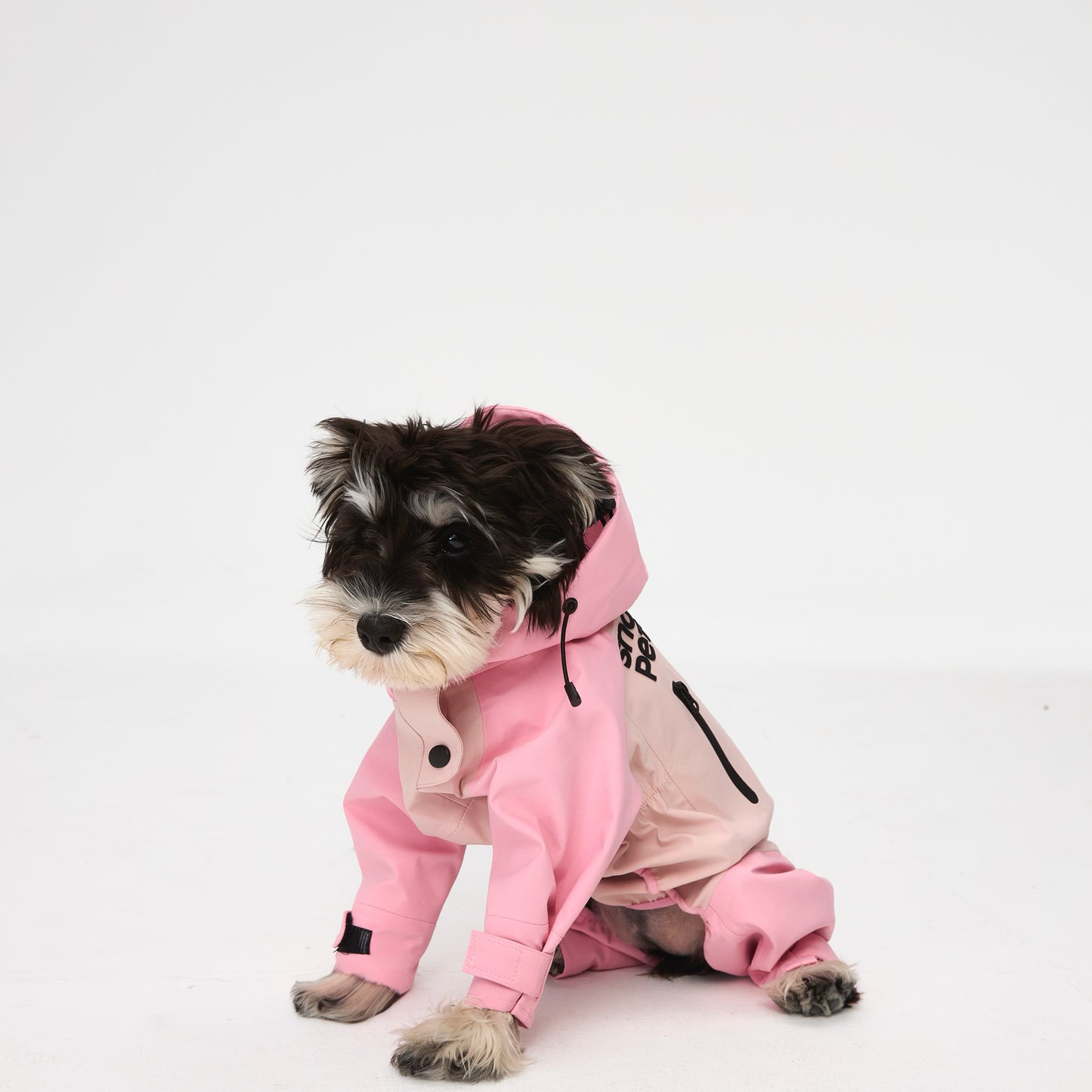 TPO Dog Long Soft Shell Rain Coat Jacket Waterproof