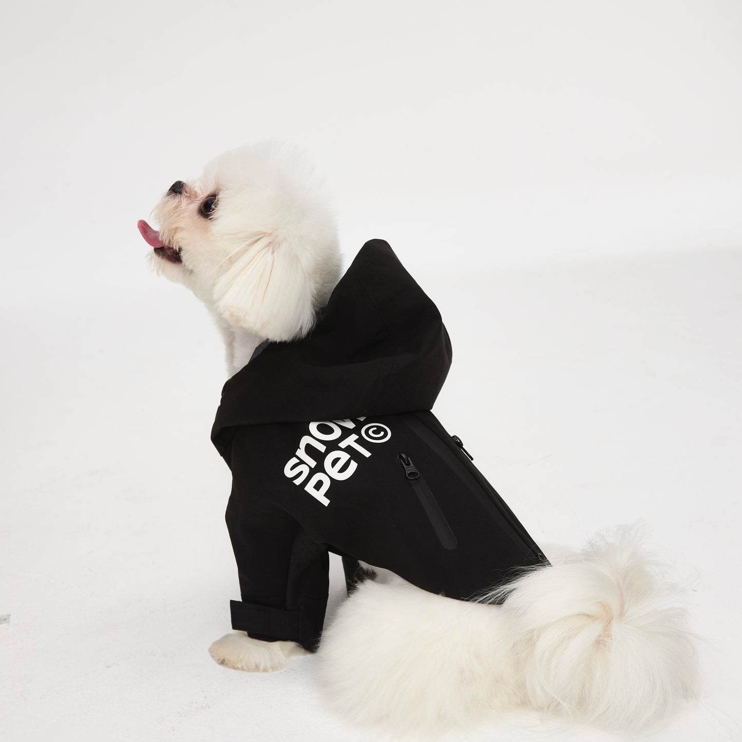 TPO Dog Short Soft Shell Rain Coat Jacket Waterproof