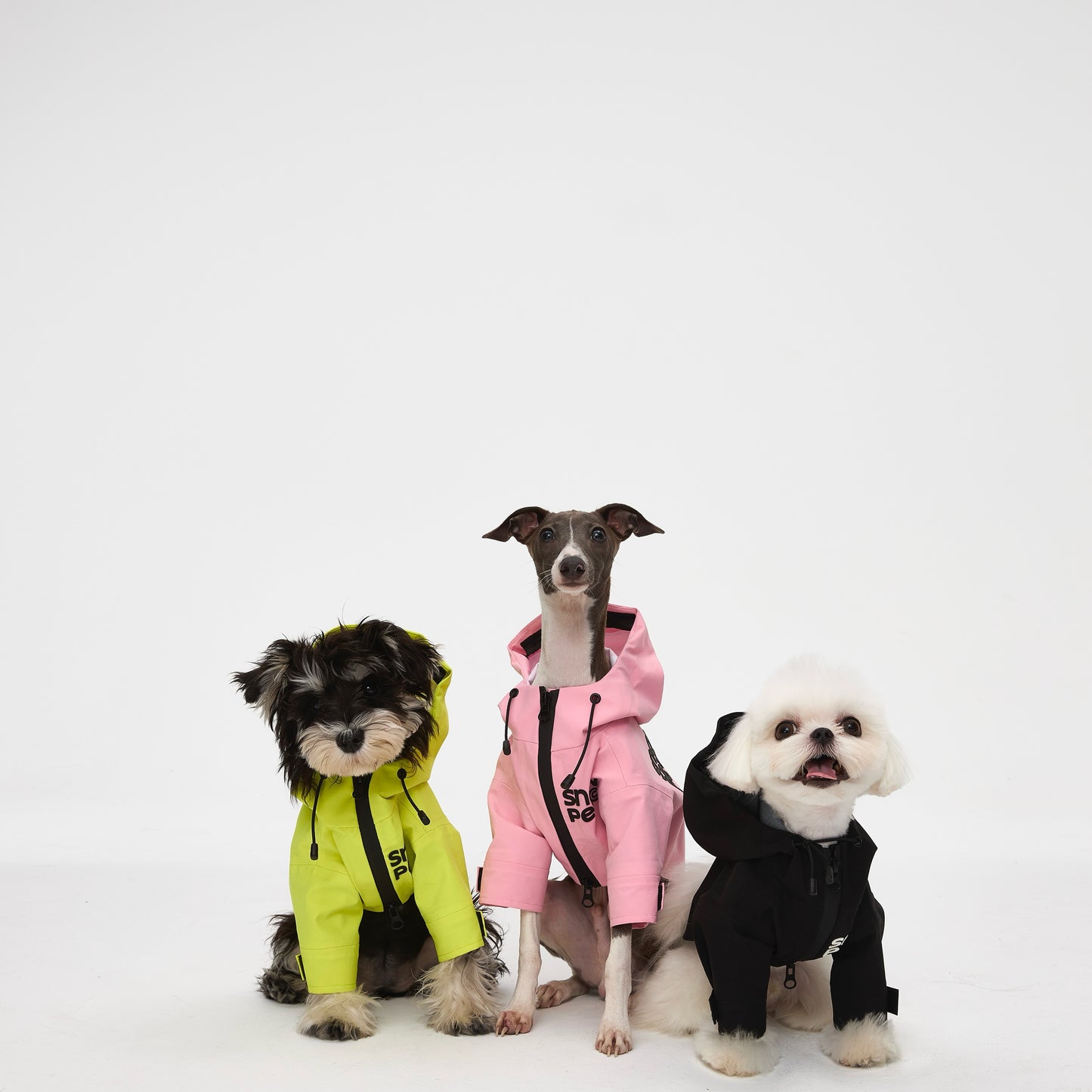 TPO Dog Short Soft Shell Rain Coat Jacket Waterproof