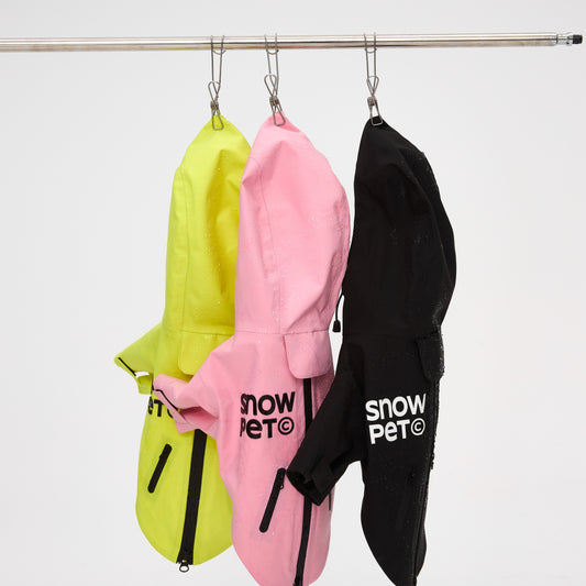 TPO Dog Short Soft Shell Rain Coat Jacket Waterproof
