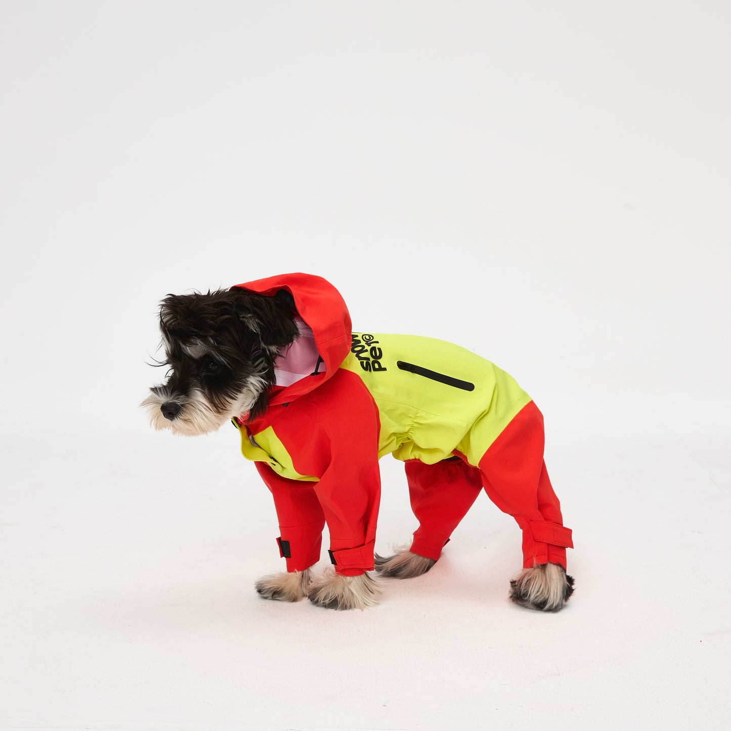 TPO Dog Long Soft Shell Rain Coat Jacket Waterproof